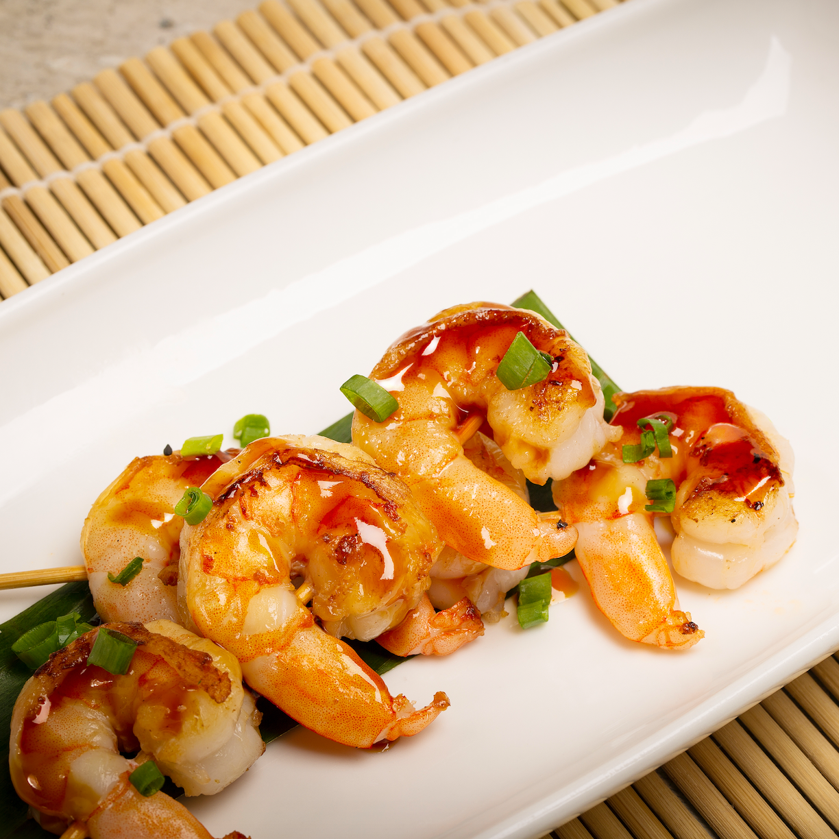Satays de Camaron Keto