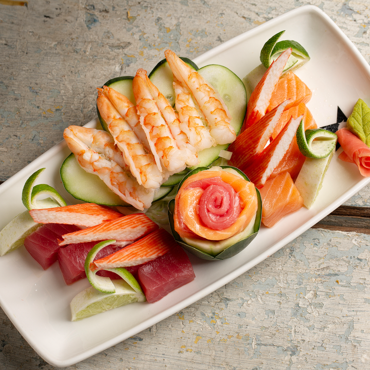 Sashimi combinación Keto