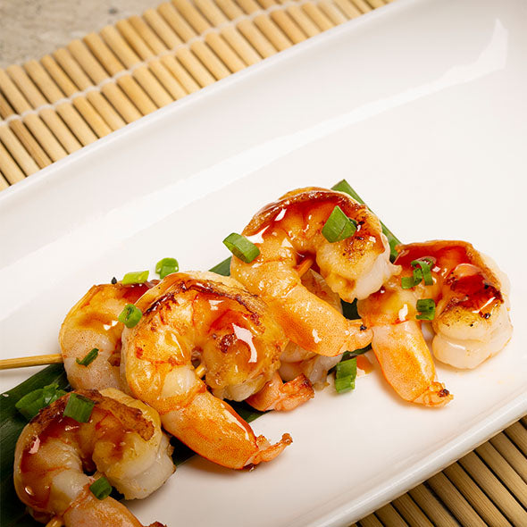 Satays de Camaron