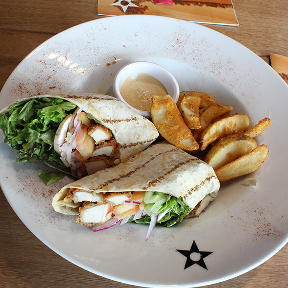 Wrap de Pollo Thai